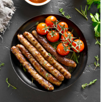 Thin Beef Sausages,Hand Made,Small Batch. 810g,12 per pack (Gluten-Free) 1st Place Winner