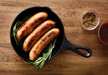 NEW Pork Sausages with French Onion 800g 14 per pack (Gluten Free)